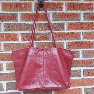 Latico Purse. EUC. Red/Wine Color Latico Purse. EUC. Super Buttery Soft.